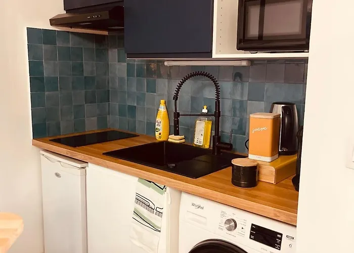 #hn - F2 Avec Balcon Pied De La Gare Apartamento Ruan