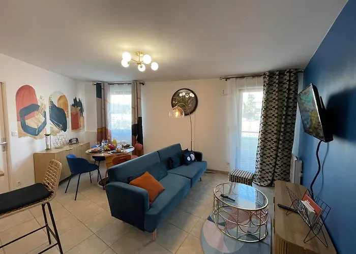 #hn - F2 Avec Balcon Pied De La Gare Apartamento Ruan